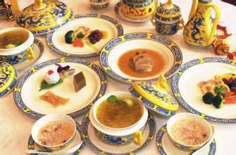 清代宫廷的春节宴席