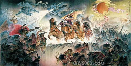 黄帝战蚩尤的原因