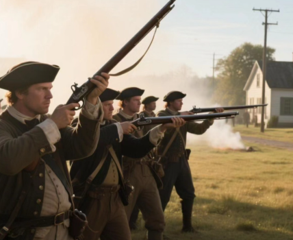 莱克星顿枪声:北美独立战争的第一声春雷