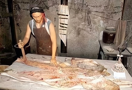 国家博物馆蓝玉人皮之谜:历史真相与传说交织