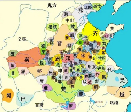 春秋列国图谱:解码东周初期的政治棋局